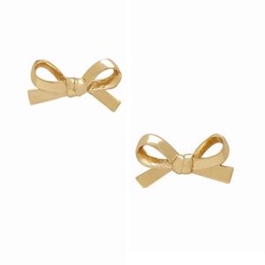 Kate Spade Gold Mini Bow Earrings